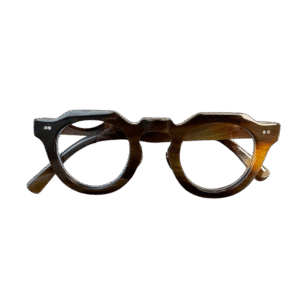 the architect, natural horn eyeglasses frame
